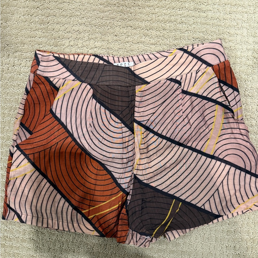 TCEC linen shorts sz L